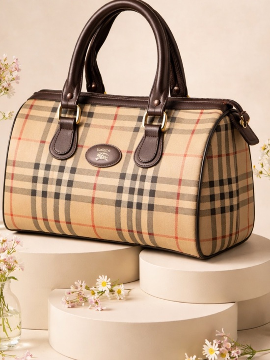 Burberry Handbags - Burberry Boston Medium Size.